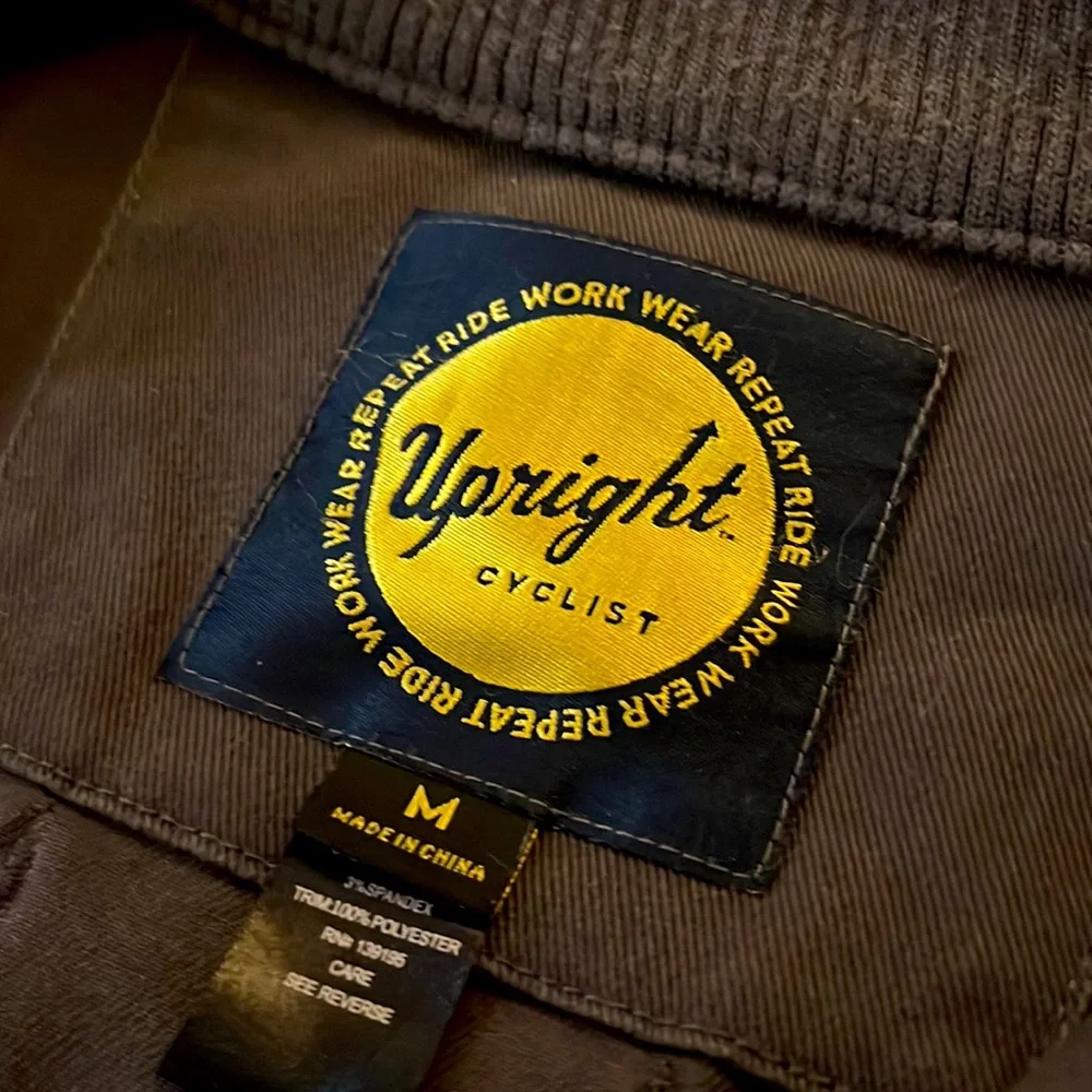 Incredible canvas cycling jacket from Upright Cyclist - Picture 2 of 7